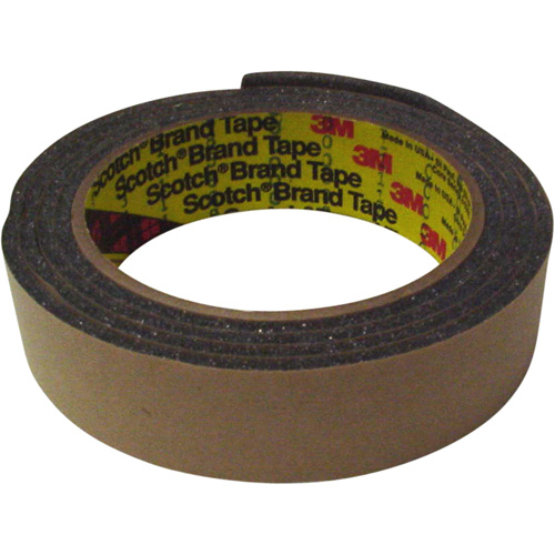 Foam Tape, 16.5 m (54') L x 12 mm (1/2") W, 62 mils, Urethane Brunswick Fyr & Safety