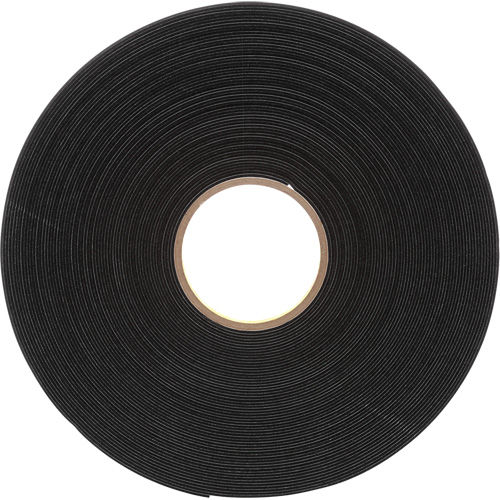 4516 Vinyl Foam Tape, 25.4 mm (1") W x 32.9 m (108') L, 62 mils, Black Brunswick Fyr & Safety