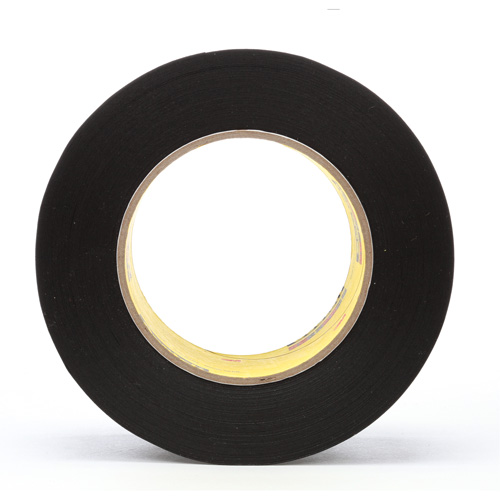 472 Vinyl Tape, 50.8 mm (2") W x 32.9 m (108') L, 10.4 mils, Black Brunswick Fyr & Safety
