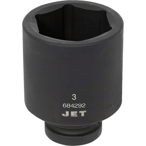 Socket, Impact, 3", 1" Drive, 6 Points, Deep Brunswick Fyr & Safety