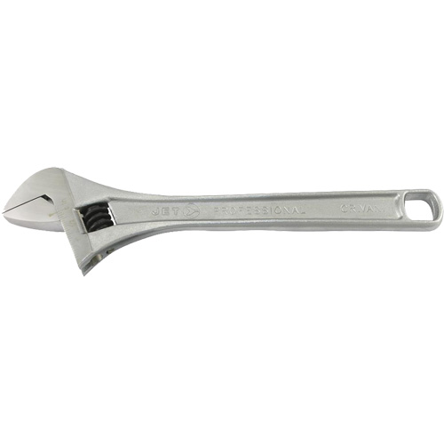 AWP-18 Super Heavy-Duty Professional Adjustable Wrench, 18" L, 2-5/16" Max Width, Plain Brunswick Fyr & Safety