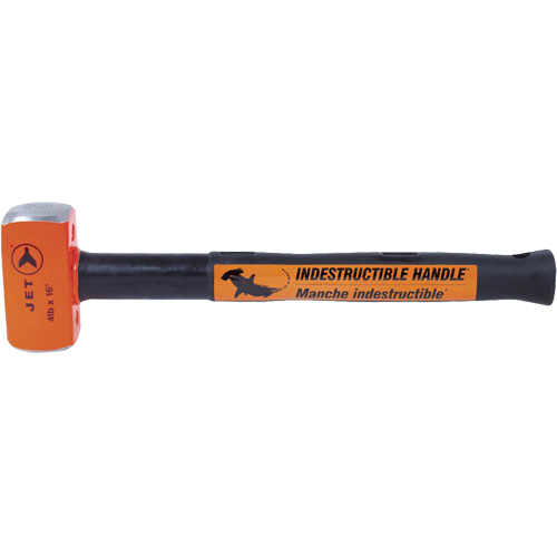 USH-416 Masse &agrave; manche indestructible pour usage tr&egrave;s intensif, 4 lb, 16", Prise Acier plein Brunswick Fyr & Safety
