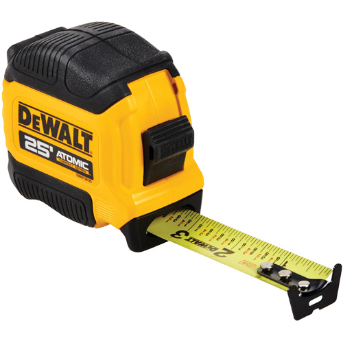 Atomic Compact Series Tape Measure, 1-1/8" x 25' Brunswick Fyr & Safety