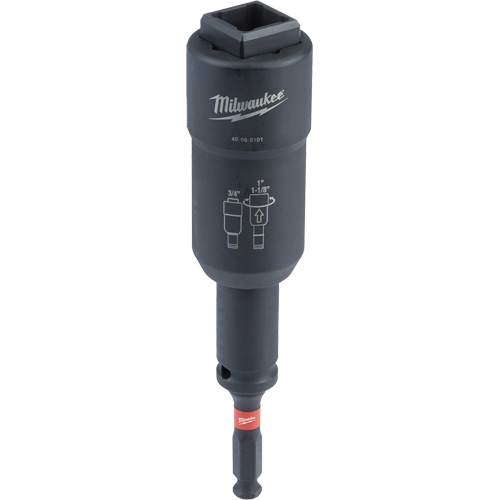 Shockwave Lineman's 3-in-1 Distribution Utility Socket, Click, 1/2" Square Drive Brunswick Fyr & Safety