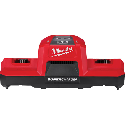 Super chargeur &agrave; double baie simultan&eacute;e M18, 18 V, Lithium-ion Brunswick Fyr & Safety