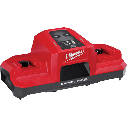 Super chargeur &agrave; double baie simultan&eacute;e M18, 18 V, Lithium-ion Brunswick Fyr & Safety