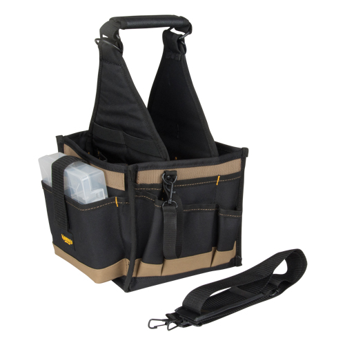 Tool Pouches, Canvas, 25 Pockets, Black Brunswick Fyr & Safety