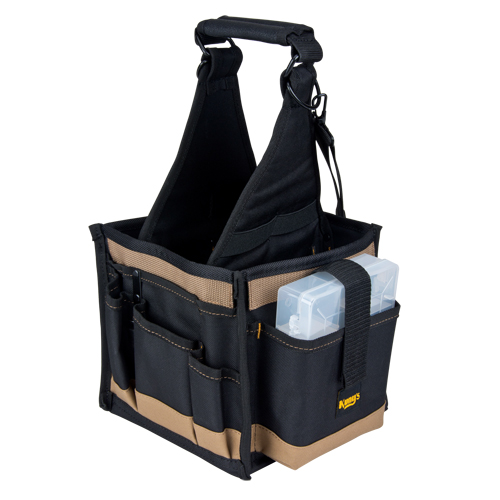Tool Pouches, Canvas, 25 Pockets, Black Brunswick Fyr & Safety