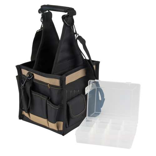 Tool Pouches, Canvas, 25 Pockets, Black Brunswick Fyr & Safety