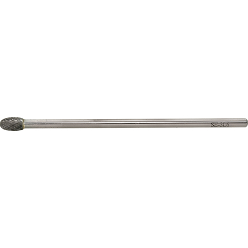 Fraise au carbure dur, SE-1L6, 1/4" dia., 1/4" Tige, 3/8" Prof. de la coupe Brunswick Fyr & Safety