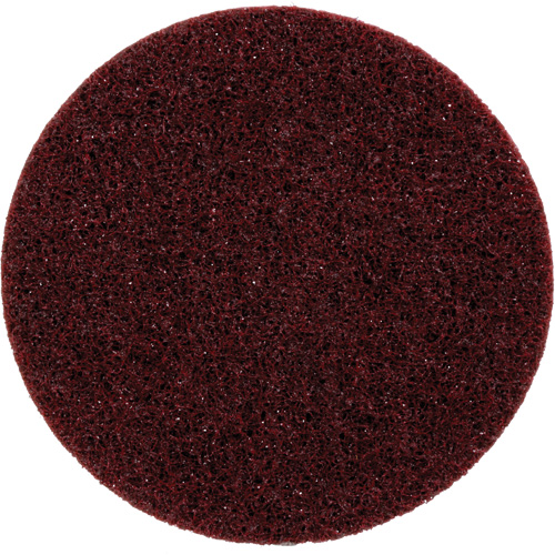 Disque de conditionnement de surface Scotch-Brite, 5" dia., Grain Moyen Brunswick Fyr & Safety