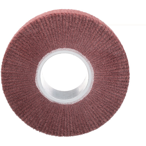Scotch-Brite Finishing Flap Brush, Aluminum Oxide, Very Fine Grit, 8" x 2" x 3" Brunswick Fyr & Safety