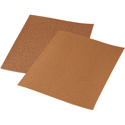 Papier abrasif, 9" x 11", Grain 60, Grenat Brunswick Fyr & Safety