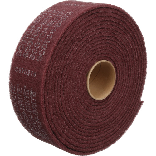 Ruban de nettoyage et de finition Scotch-Brite, Fin, 4" la x 30' lo Brunswick Fyr & Safety