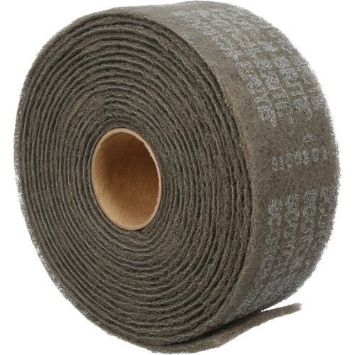 Ruban de nettoyage et de finition Scotch-Brite, Tr&egrave;s fin, 4" la x 30' lo Brunswick Fyr & Safety