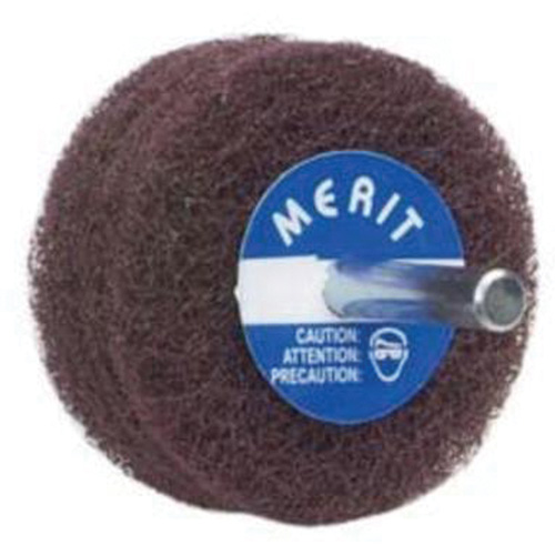 Abrasotex Non-Woven Disc Wheel, 5" Dia., Medium Grit, Aluminum Oxide Brunswick Fyr & Safety
