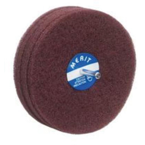 Abrasotex Non-Woven Disc Wheel, 5" Dia., Fine Grit, Aluminum Oxide Brunswick Fyr & Safety