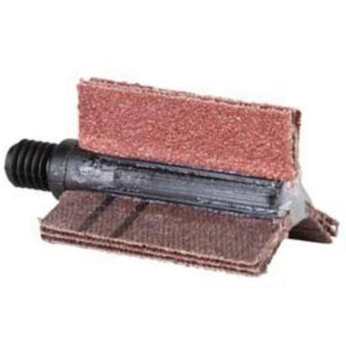 Outil de polissage d'al&eacute;sage &agrave; lamelles ordinaires B-420, Oxyde d'aluminium, Grain 180, 4-1/2" x 1-1/2" Brunswick Fyr & Safety