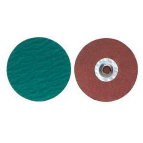 Quick-Change Cloth Disc, 4" Dia., 120 Grit, Zirconium Brunswick Fyr & Safety