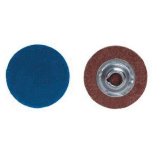 Quick-Change Discs, 2" Dia., 36 Grit, Zirconia Alumina Brunswick Fyr & Safety