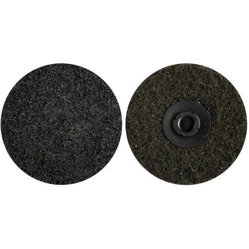 Non-Woven Quick-Change Discs, 3" Dia., Extra Coarse Grit, Aluminum Oxide Brunswick Fyr & Safety