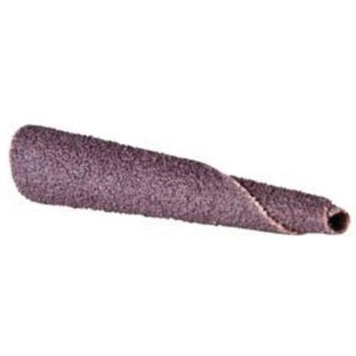 ALO Spiral Cartridge Roll, 120 Grit, 5/16" Dia., Aluminum Oxide, 1-1/2" L, 1/4" Arbor Brunswick Fyr & Safety