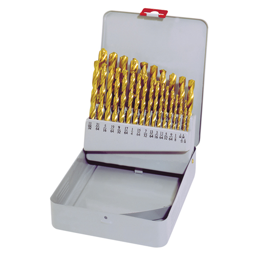 Wood Drill Bit Set, 29 Pieces, Steel Brunswick Fyr & Safety