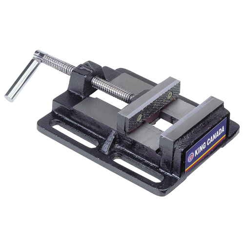 &eacute;tau pour perceuse &agrave; colonne, Largeur des m&acirc;choires 5", Base Fixation sur &eacute;tabli Brunswick Fyr & Safety