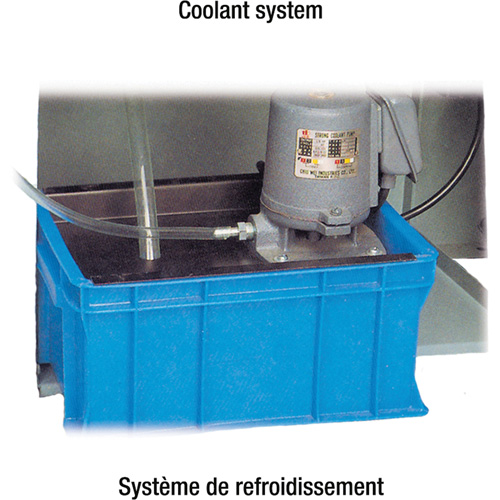Scies &agrave; ruban pour le m&eacute;tal avec Geardrive, Horizontal/Vertical, Capacit&eacute; de coupe Rond 7" et 7" x 12" rectangulaire Brunswick Fyr & Safety
