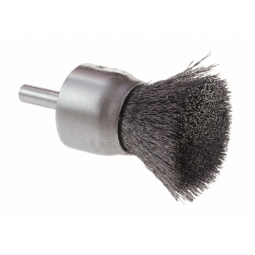 Brosse mont&eacute;e &agrave; fils ondul&eacute;s, 1", Fils 0.006 Brunswick Fyr & Safety