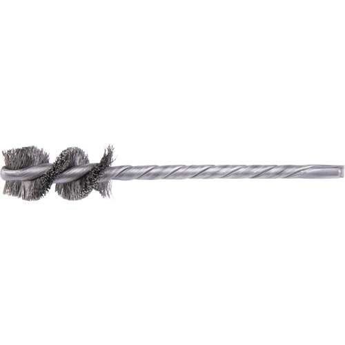 HeliTuf&reg; Crimped Wire Internal Brush Kit, 1/2" Dia. x 1" L, 3-1/2" Overall Length Brunswick Fyr & Safety