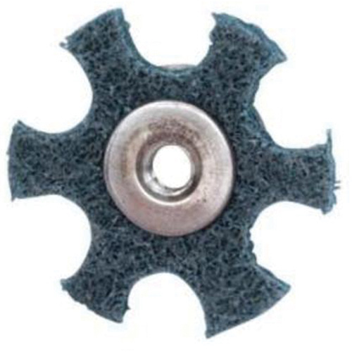 Abrasotex Surface Preparation Star, 1-1/2" Dia., Very Fine Grit, Aluminum Oxide Brunswick Fyr & Safety