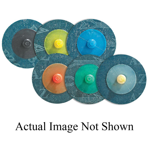 TWIST TOPCUT Sanding Disc, 2" Dia., 36 Grit, Zirconium Brunswick Fyr & Safety