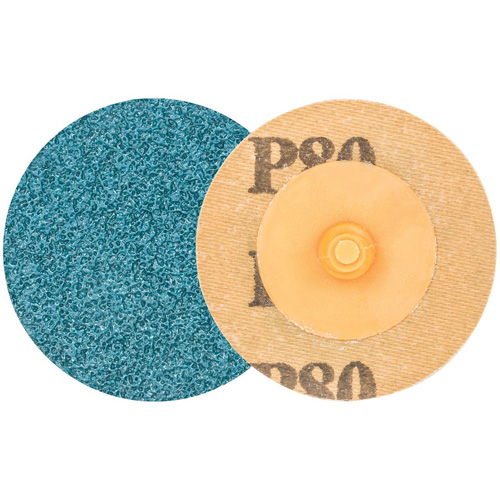 TWIST TOPCUT Sanding Disc, 2" Dia., 80 Grit, Zirconium Brunswick Fyr & Safety