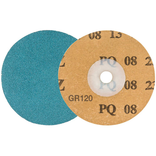 TWIST TOPCUT Sanding Disc, 3" Dia., 120 Grit, Zirconium Brunswick Fyr & Safety