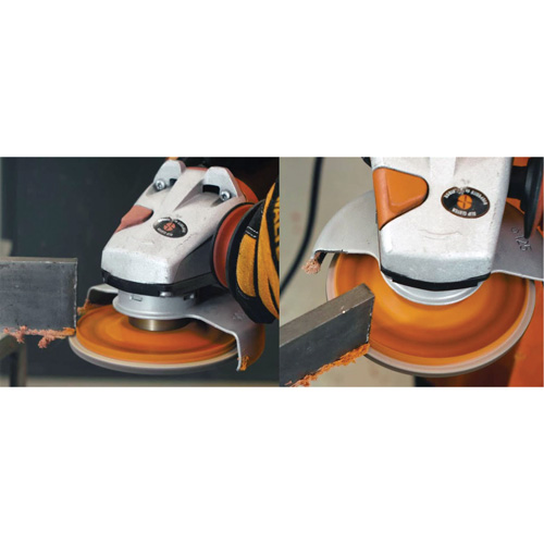 Enduro-Flex Flap Disc, 4-1/2" x 5/8"-11, Type 27, 40 Grit, Zirconia Alumina Brunswick Fyr & Safety