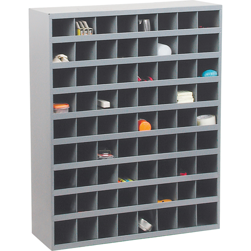 Armoires pour bacs de rangement en acier, 33-3/4" la x 12" p x 42" h, Gris Brunswick Fyr & Safety