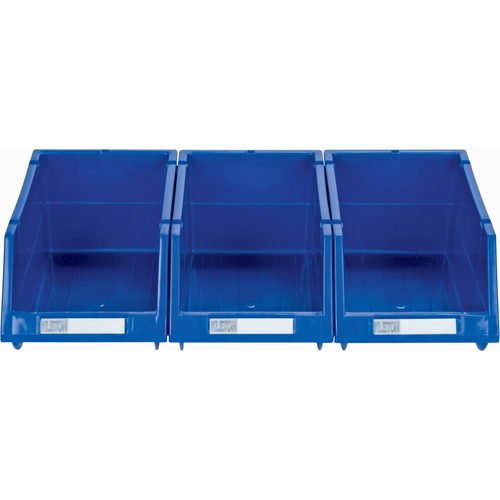 Stack & Hang Bin, 4-13/16" W x 3-3/16" H x 7-1/8" D, Blue Brunswick Fyr & Safety