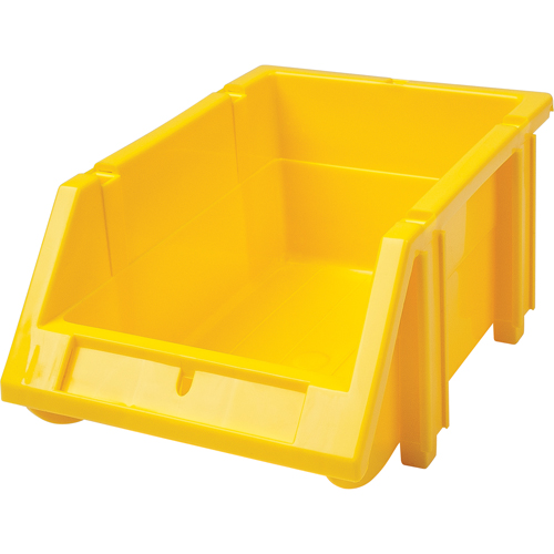 Bac empilable & &agrave; suspendre, 4-13/16" la, 3-3/16" h x 7-1/8" p, Jaune Brunswick Fyr & Safety