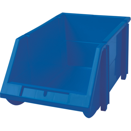 Stack & Hang Bin, 5-7/8" W x 4-11/16" H x 9-13/16" D, Blue Brunswick Fyr & Safety