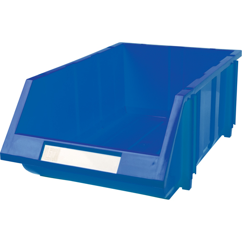 Stack & Hang Bin, 11-13/16" W x 7" H x 17-11/16" D, Blue Brunswick Fyr & Safety