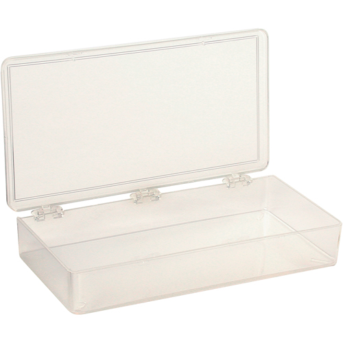 Boîte &agrave; compartiments K-Resin, Plastique, 4" la x 8" p, 1-3/16" h, Transparent Brunswick Fyr & Safety