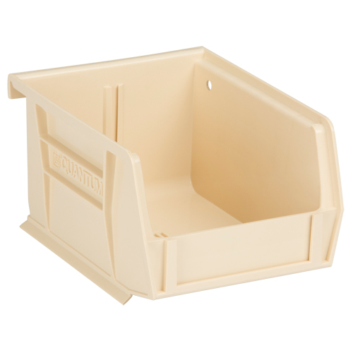 Ultra Stack & Hang Bin, 4-1/8" W x 3" H x 5-3/8" D, Ivory Brunswick Fyr & Safety
