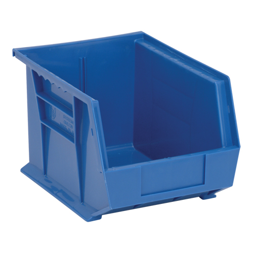 Ultra Stack & Hang Bin, 8-1/4" W x 7" H x 10-3/4" D, Blue Brunswick Fyr & Safety