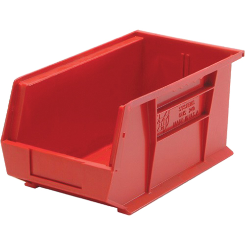 Ultra Stack & Hang Bin, 8-1/4" W x 7" H x 14-3/4" D, Red Brunswick Fyr & Safety