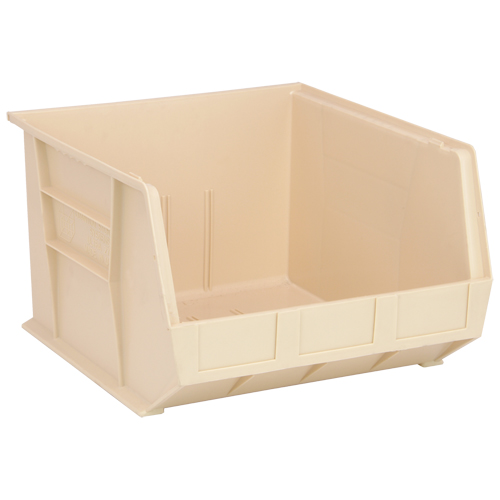 Ultra Stack & Hang Bin, 16-1/2" W x 11" H x 18" D, Ivory Brunswick Fyr & Safety