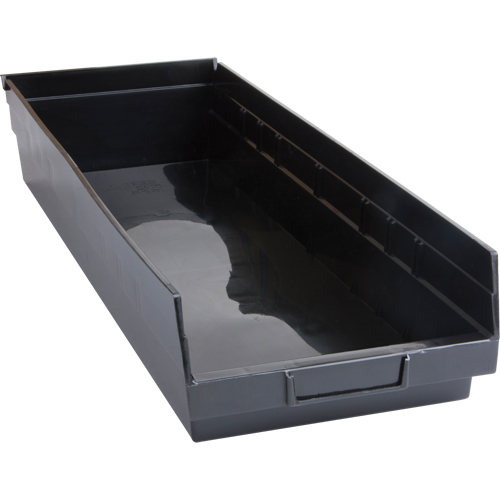 Recycled Shelf Bins, 8-1/8" W x 23-5/8" D x 4" H, 50 lbs. Capacity Brunswick Fyr & Safety