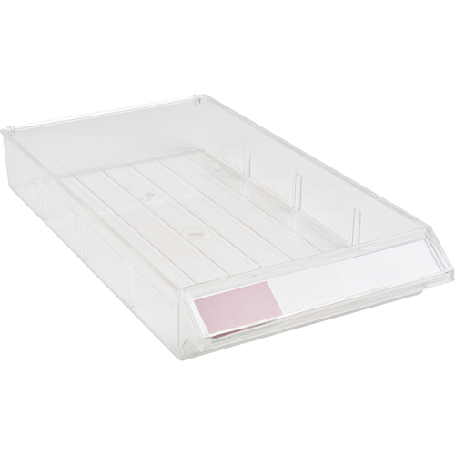 Tiroir de rechange pour armoires de pi&egrave;ces KPC-300, Plastique, 5-3/8" la x 9-13/16" p, 1-3/5" h, Transparent Brunswick Fyr & Safety