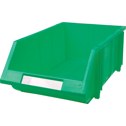 Stack & Hang Bin, 11-13/16" W x 7" H x 17-11/16" D, Green Brunswick Fyr & Safety