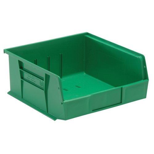 Ultra Stack & Hang Bin, 11" W x 5" H x 10-7/8" D, Green Brunswick Fyr & Safety